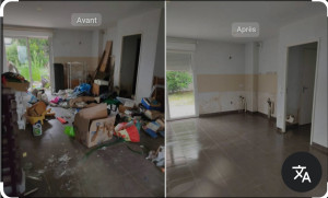 Photo de galerie - Enlèvement de tout type d’encombrant Nettoyage après passage