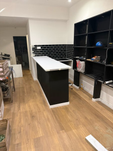 Photo de galerie - Pose de parquet - Revêtement de sol