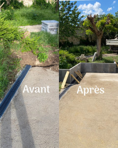 Photo de galerie - Création d’un massif à fleur 