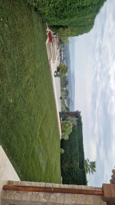 Photo de galerie - Pose des rouleaux de gazon 