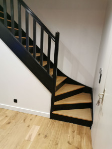 Photo de galerie - Renovation d'un escalier. 