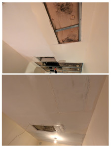 Photo de galerie - Réparation après infiltration d'eau