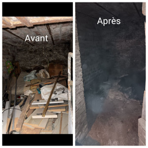 Photo de galerie - Avant / Après ?Nous avons récemment réalisé un débarras complet de cave dans le 11ᵉ arrondissement de Paris.

✔ Cave entièrement vidée✔ Tri et évacuation des encombrants✔ Nettoyage final

Résultat : un espace propre, vide et prêt à être réutilisé ?
