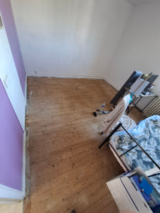 Photo de galerie - Nettoyage sol pour pose parquet flottant 