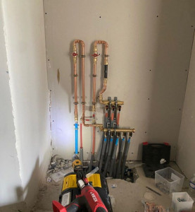 Photo de galerie - Installation complète de la plomberie d'une maison