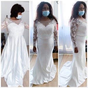 Photo de galerie - Transformation robe de mariée