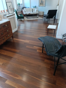 Photo de galerie - Pose de parquet - Revêtement de sol