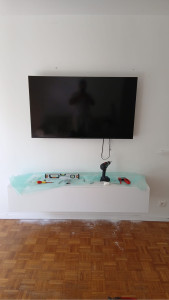 Photo de galerie - Après meuble Tv + Tv