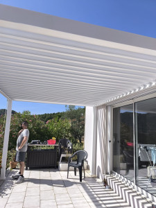 Photo de galerie - Pergola aluminium 