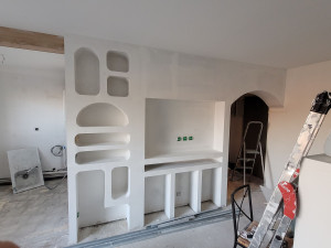 Photo de galerie - Plâtrerie - Murs - Plafonds