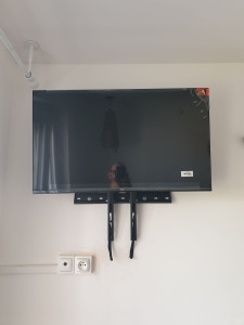 Photo de galerie - Installation télé ? fixation au mur. ?