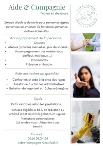 Photo de galerie - Aide à domicile