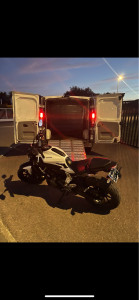 Photo de galerie - Transport moto dans toute la France 