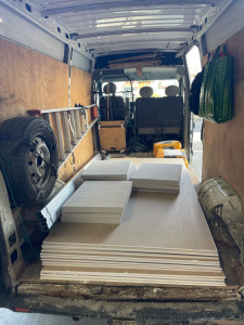 Photo de galerie - Même la BA13 rentre sans problème ! 