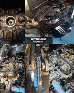 Photo de galerie - Pour la faire courte, le moteur 1.2 PureTech connu pour ses problèmes de courroie de distribution humide, ayant entraîné des casses moteur prématurées, au final un moteur conçu pour se désintégrer lui-même. 