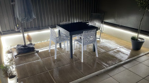 Photo de galerie - Installation éclairage led extérieur 