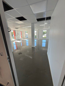 Photo de galerie - Réalisation d’un Ragréage fibré sur 90m2 