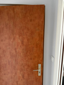 Photo de galerie - Installation de serrure AVANT