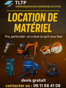 Photo de galerie - Location de matériel 