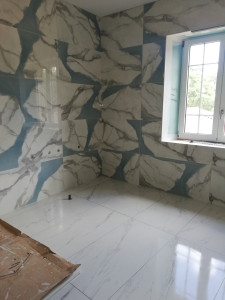 Photo de galerie - Salle de bain marbre 