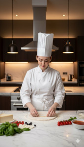 Photo de galerie - Expérience en restauration : aide en cuisine, préparation, service et gestion de caisse, avec rapidité et organisation.