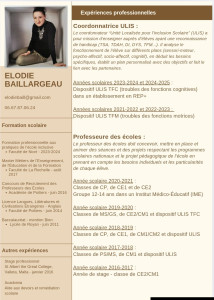 Photo de galerie - Expérience et diplôme dans l'enseignement