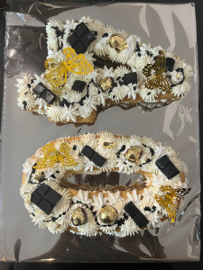 Photo de galerie - Look spécial black and gold