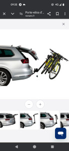 Photo de galerie - Attelage / Plateforme / Porte vélo