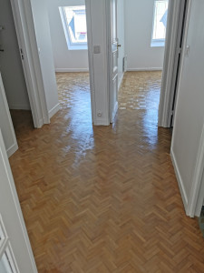 Photo de galerie - Pose de parquet