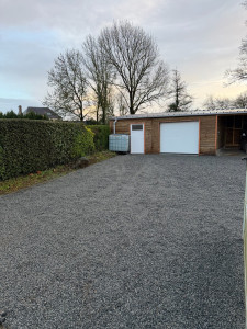 Photo de galerie - Création d’un garage complet de a à z. 