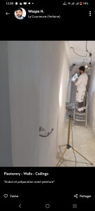 Photo de galerie - Plâtrerie - Murs - Plafonds