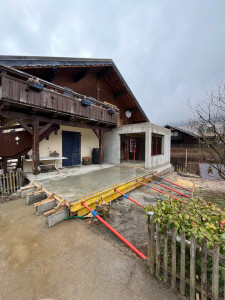 Photo de galerie - Dalle fini + une pièce 