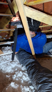 Photo de galerie - La pose ventilation 