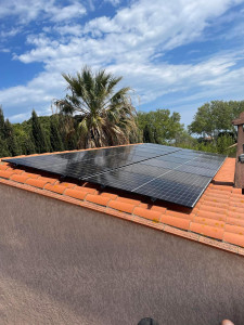 Photo de galerie - Pose d un kit Photovoltaïque 