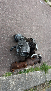 Photo de galerie - Remplacement du turbo Peugeot 
