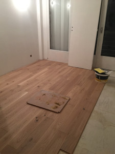 Photo de galerie - Pose de parquet - Revêtement de sol