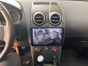 Photo de galerie - Installation écran CarPlay et caméra de recul - Nissan Qashqai 