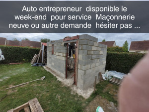 Photo de galerie - Petit abris de jardin  pour un clien  