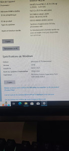 Photo de galerie - Mise à niveau Windows..
Installation mise à jour... 