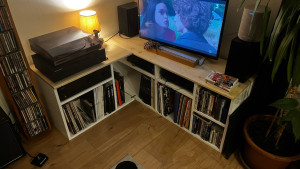 Photo de galerie - Fabrication meuble tv sur mesure