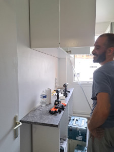 Photo de galerie - Pose de cuisine 