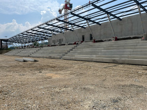 Photo de galerie - Gradins pour un stade de rugby 