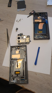 Photo de galerie - Changement ecran s23 ultra