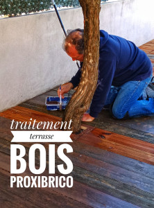 Photo de galerie - Traitement surface bois extérieur 