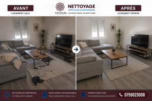 Photo de galerie - Nettoyage quotidien d'un appartement
