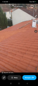 Photo de galerie - Nettoyage toiture