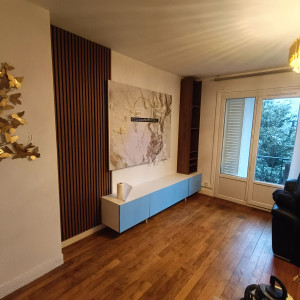 Photo de galerie - Peinture✅ Placoplatre❤️?
meuble TV ?