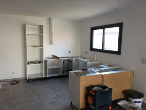 Photo de galerie - Pose de cuisine 