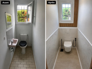 Photo de galerie - Rafraîchissement toilettes 