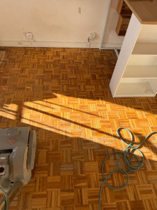 Photo de galerie - Ponsage de parquet 